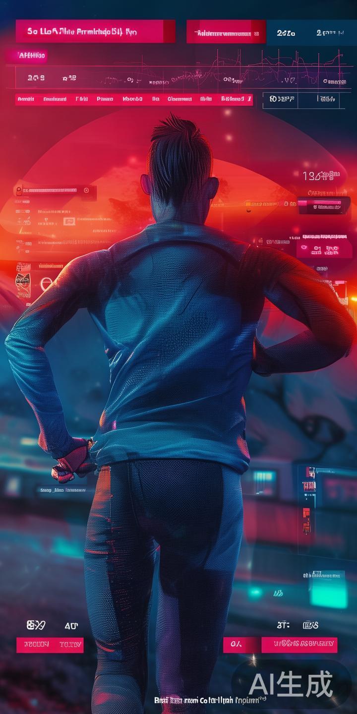 例如，一些用户通过平台提供的运动数据监测，发现自己