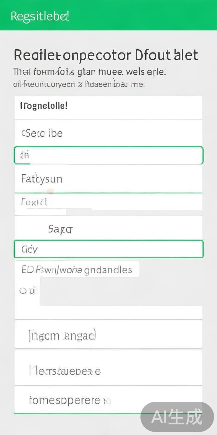 第三步：填写真实准确的注册信息
在注册页面，需填